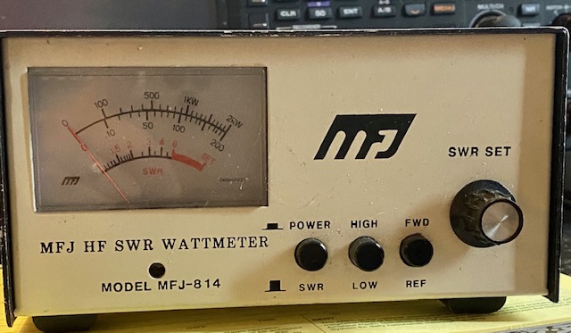 MFJ-814 HF SWR Wattmeter